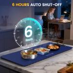 Kourice Extra Large Food Warming Mat, 36"x15.75