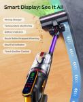 Cordless 50KPa Stick Vacuum with Pet Brush