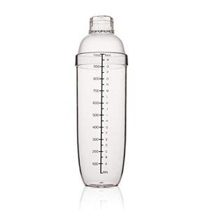 FEOOWV 33 oz Plastic Cocktail Shaker and Mixer