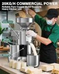 WantJoin Commercial Soy Milk Maker - 25KG/H Automatic Machine