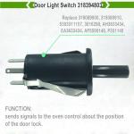 LONYE Oven Door Light Switch for Frigidaire