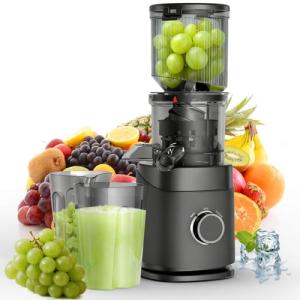 Cold Press Juicer with Wide Chute and High Yield