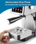 CUSIMAX 20Bar Compact Espresso Machine with Steam Wand