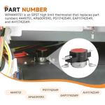 Cutetool High Limit Thermostat for Whirlpool Ovens