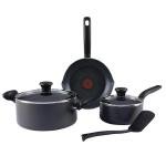 T-fal 6-Piece Nonstick Cookware Set, Oven Safe