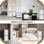 Borcolo Compact Refrigerator with Freezer, 4.2 Cu. Ft