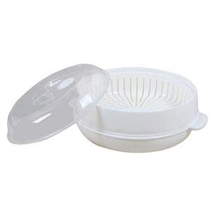 Round 1-Tier Microwave Steamer for Home Use