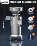 WantJoin Commercial Soy Milk Maker - 25KG/H Automatic Machine