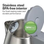 Hamilton Beach 1L Fast Electric Kettle, Stainless Steel