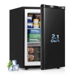 Erivess Compact 2.1 Cu.ft Mini Freezer, Black