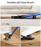 NADALY Cordless Stick Vacuum Cleaner with LED Display