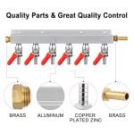 5-Way CO2 Gas Distributor for Kegerators