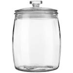 Wide Mouth Glass Storage Jar with Lid, 0.5 Gallon