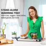 OVENTE Adjustable Electric Warming Tray for Food