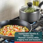 T-fal 6-Piece Nonstick Cookware Set, Oven Safe
