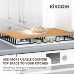 Kikcoin 3XL Bamboo Cutting Board with Kickstand