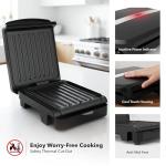 OVENTE Electric Indoor Grill & Panini Press