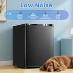 Erivess Compact 2.1 Cu.ft Mini Freezer, Black