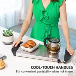 OVENTE Adjustable Electric Warming Tray for Food