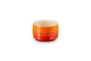 Le Creuset Flame Round Stoneware Ramekin, 6.75oz