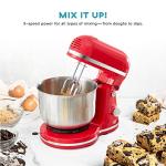 DASH Delish Compact Stand Mixer, 3.5 Quart - Red