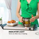 OVENTE Adjustable Electric Warming Tray for Food