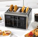 Sur La Table 4-Slice Touchscreen Toaster with LED Display