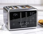 Sur La Table 4-Slice Touchscreen Toaster with LED Display