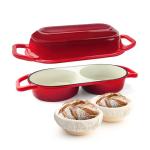 YONILL Mini Double Dutch Oven for Baking Bread
