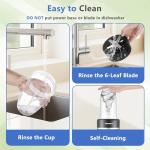 SAKAMOSH 1200W Portable Blender for Smoothies & Shakes