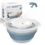 Colorful Collapsible Salad Spinner - 4 QT Lettuce Dryer