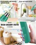 YUSWKO Rechargeable Handheld Milk Frother - Green