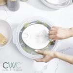 Colorful Collapsible Salad Spinner - 4 QT Lettuce Dryer