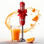 Turelar Corded Handheld Immersion Blender with Speed Settings