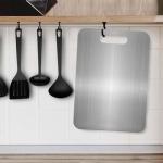 Titanium Stainless Steel Cutting Board Set - 13.4"x9