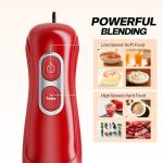 Turelar Corded Handheld Immersion Blender with Speed Settings