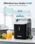 Aeitto Countertop Nugget Ice Maker, 42lbs/Day