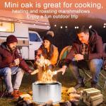 Kiln-Dried Oak Wood for Pizza Ovens, 12 lbs