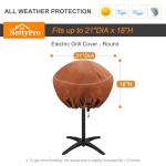 Heavy-Duty Waterproof Grill Cover for Small Grills