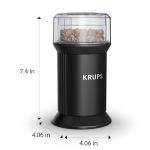 KRUPS Electric Coffee Grinder with Adjustable Grind