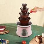 4-Tier Electric Chocolate Fountain for Parties