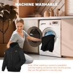 Women's Heated Hoodie with Fleece Lining