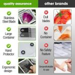 4-in-1 Multifunctional Food Chopper and Vegetable Slicer