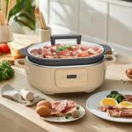 6 Quart 8-in-1 Multi-Cooker and Casserole Pot