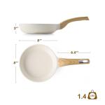 SENSARTE Nonstick Ceramic Frying Pan - Multiple Sizes