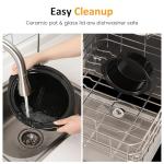 Sunvivi 4QT Slow Cooker with Removable Pot