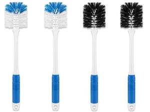 4-Pack Long Handle Bottle Cleaning Brushes