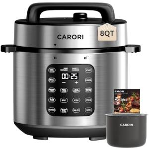 CARORI 9-in-1 Electric Pressure Cooker, 8 Qt