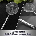 Hiware Stainless Steel Spider Strainer and Skimmer