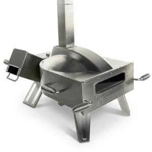 Portable Dual Fuel Pizza Oven for Outdoor Use